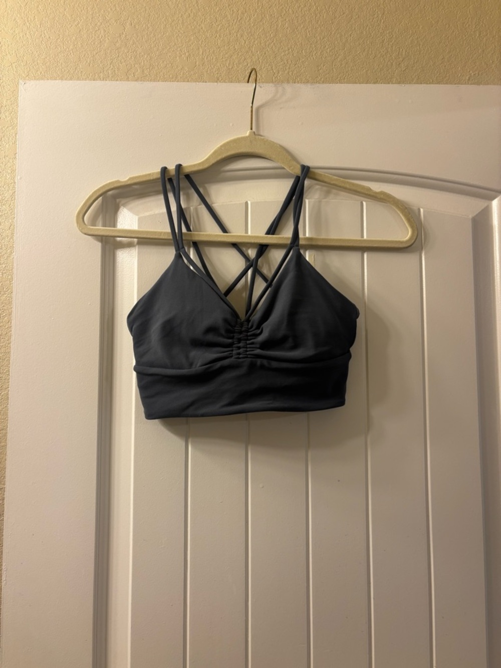 Gray Lulu Lemon Sports Bra